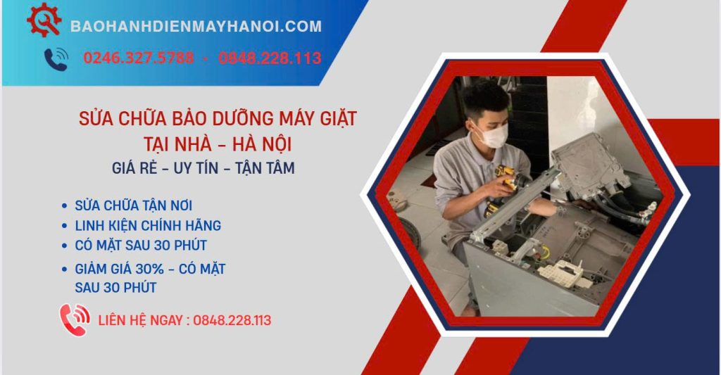 sua chua may giat tai nha